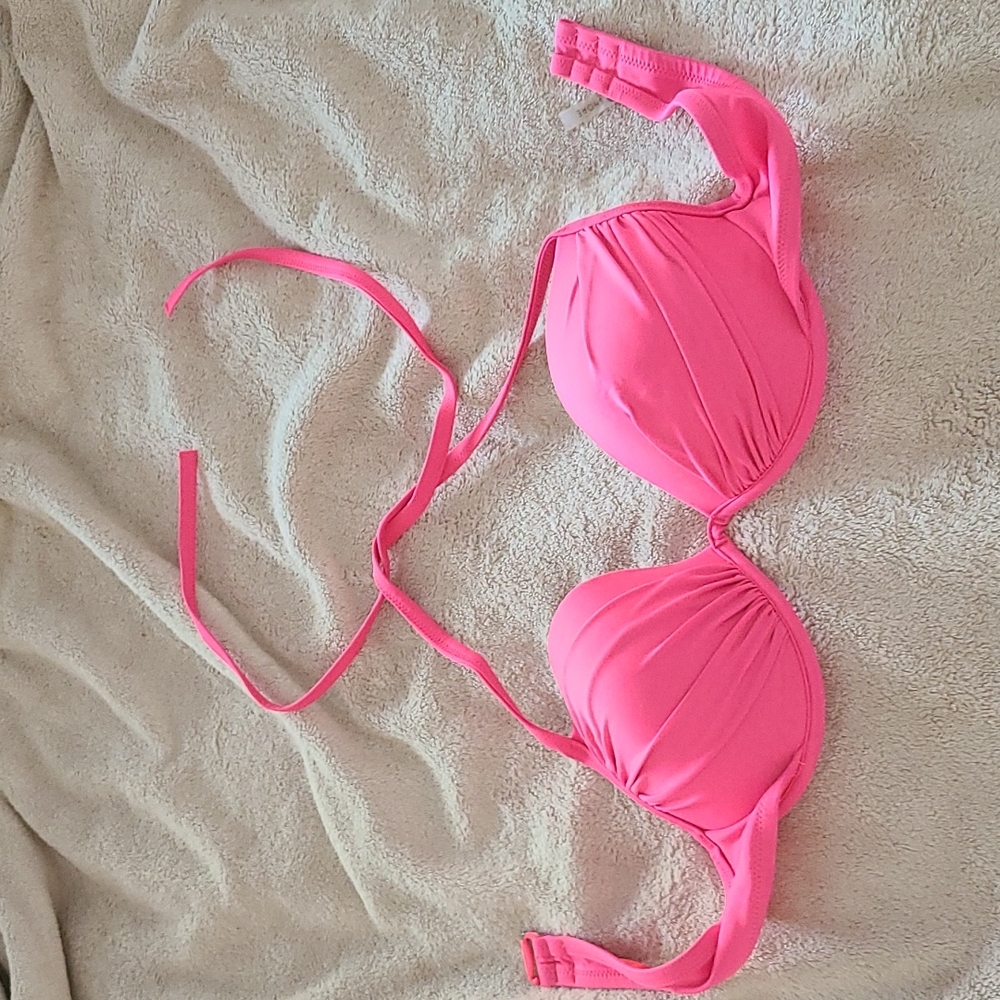 Shade & Shore Hot Pink Bikini Top